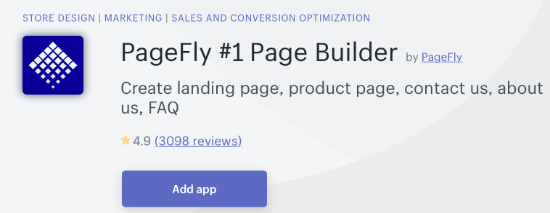 SHOPIFY landing page creation with PageFly App, SHOPIFY landing page creation with PageFly App