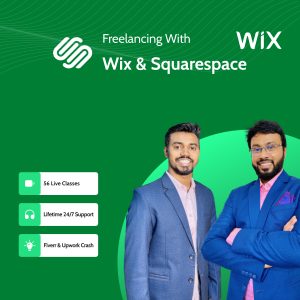 best Wix website Design and Squarespace web development course in BD by CMBD