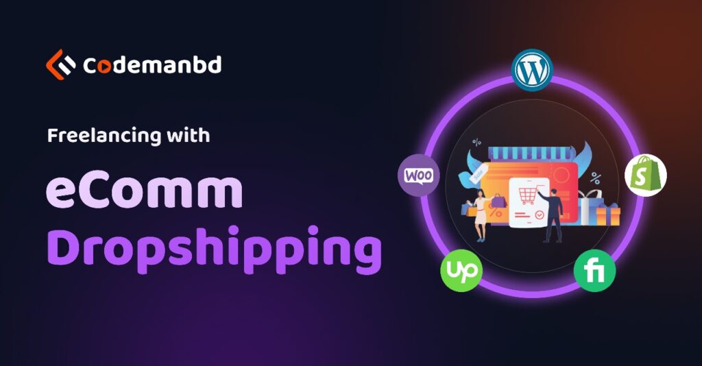 ecommerce dropshipping web design and development course in dhaka bangladesh by codemanbd