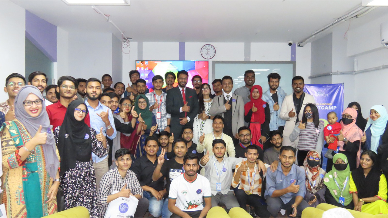 minhazul asif attend freelancing bootcamp